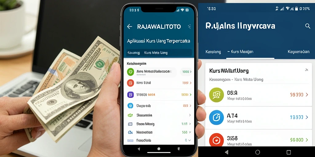 Tampilan antarmuka RAJAWALITOTO dengan fitur konversi mata uang.