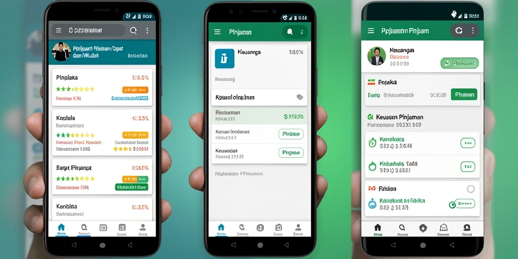 Tampilan antarmuka aplikasi RR44 yang sederhana dan mudah digunakan.